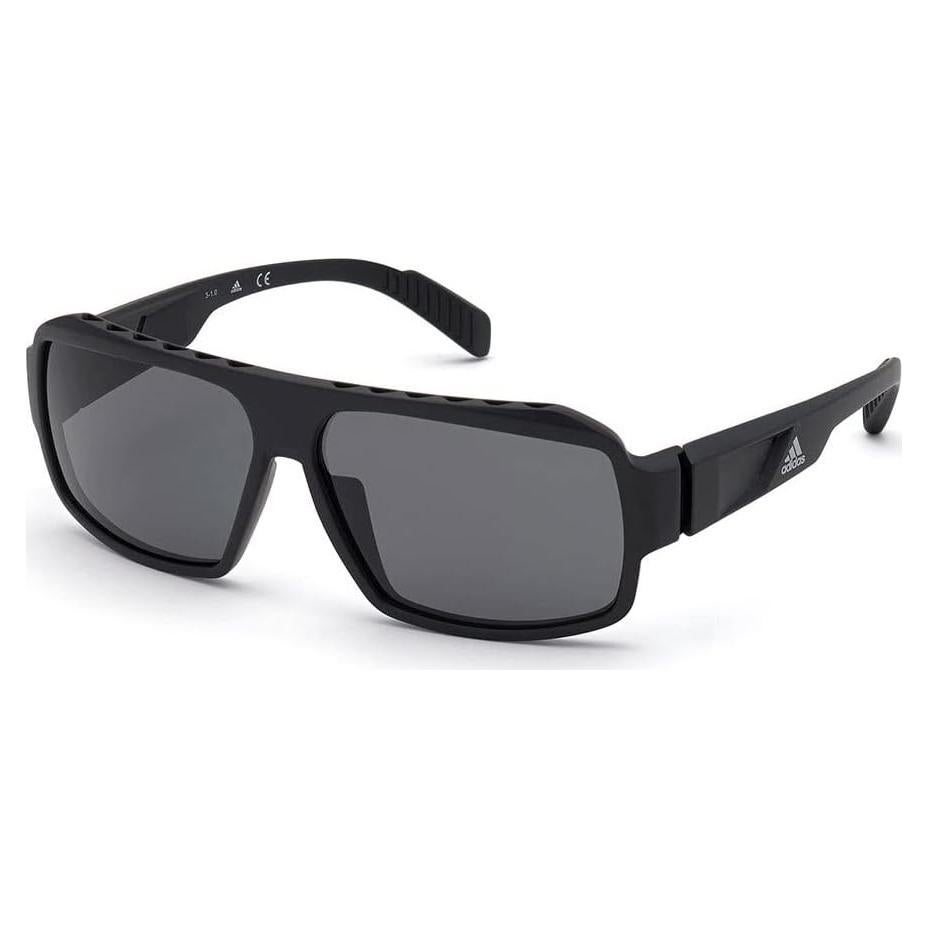 Gafas de sol Adidas Sport SP0026 Unisex Negro Mate 62mm