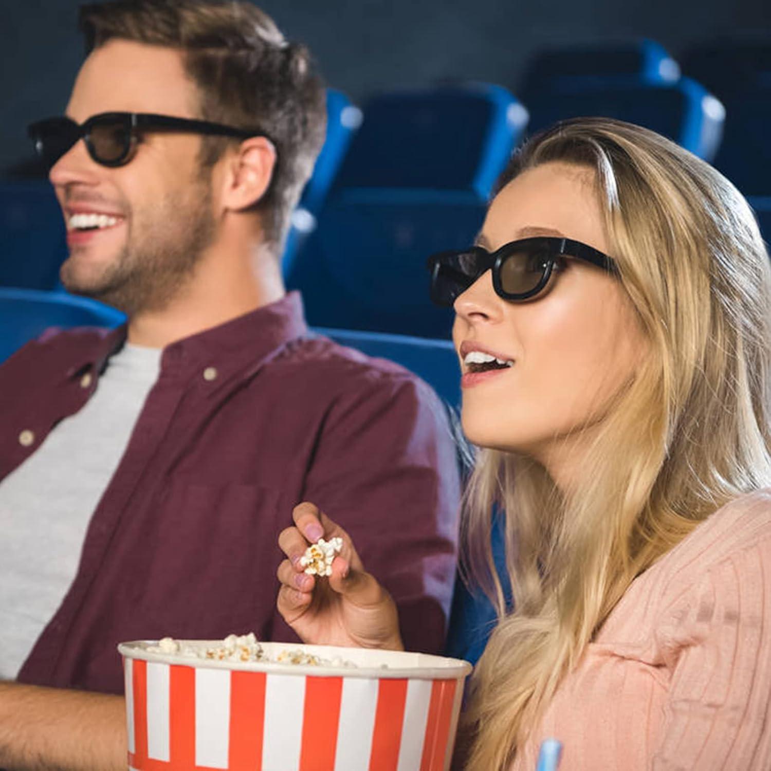 Gafas 3D Reald TOUMEI - Polarizadas Circulares (6 Piezas)