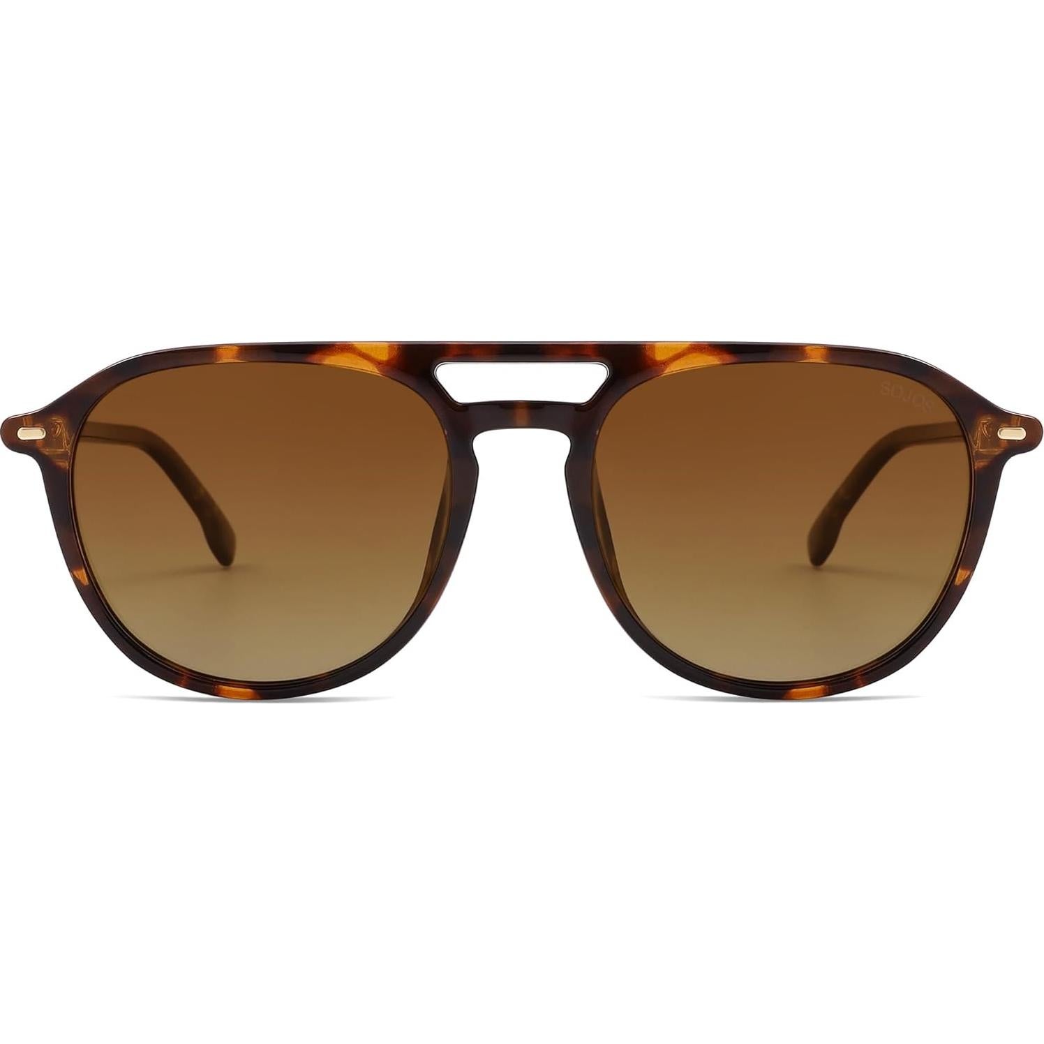 Gafas de sol aviador polarizadas SOJOS SJ2605 UV400 unisex