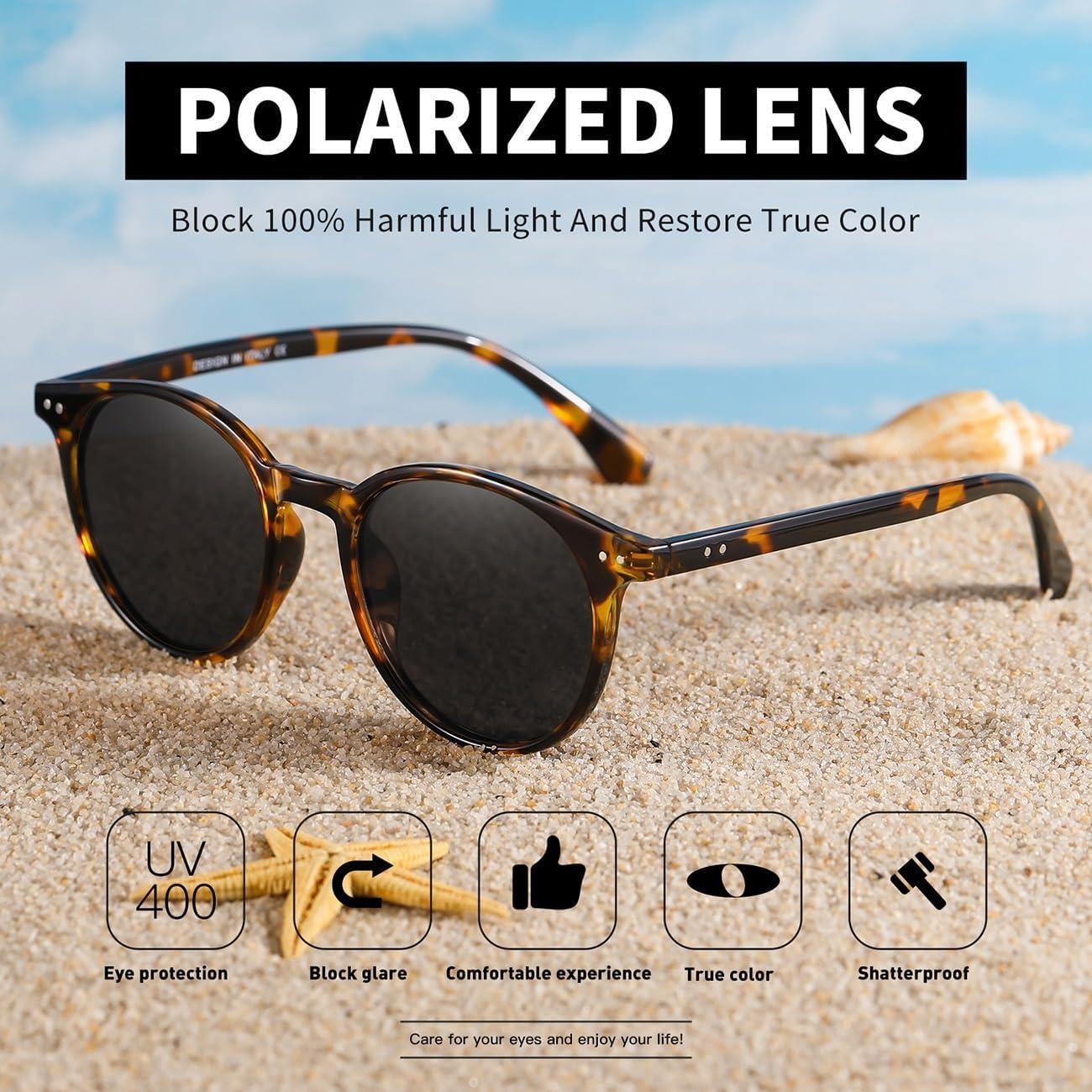 Gafas de Sol Polarizadas NCLLCE UV400 para Mujeres - 3 Paquete