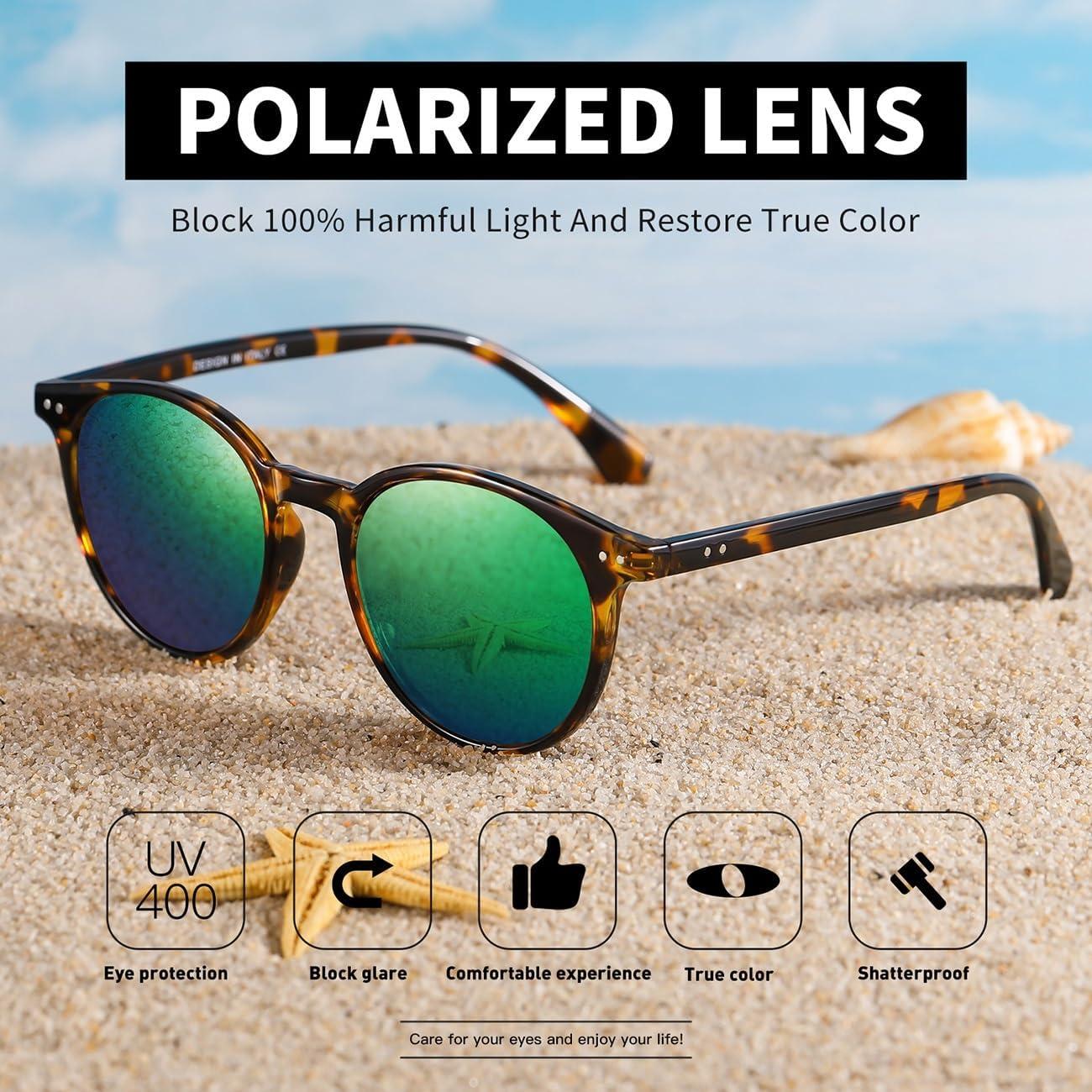 Gafas de Sol Polarizadas NCLLCE UV400 para Mujeres - 3 Paquete