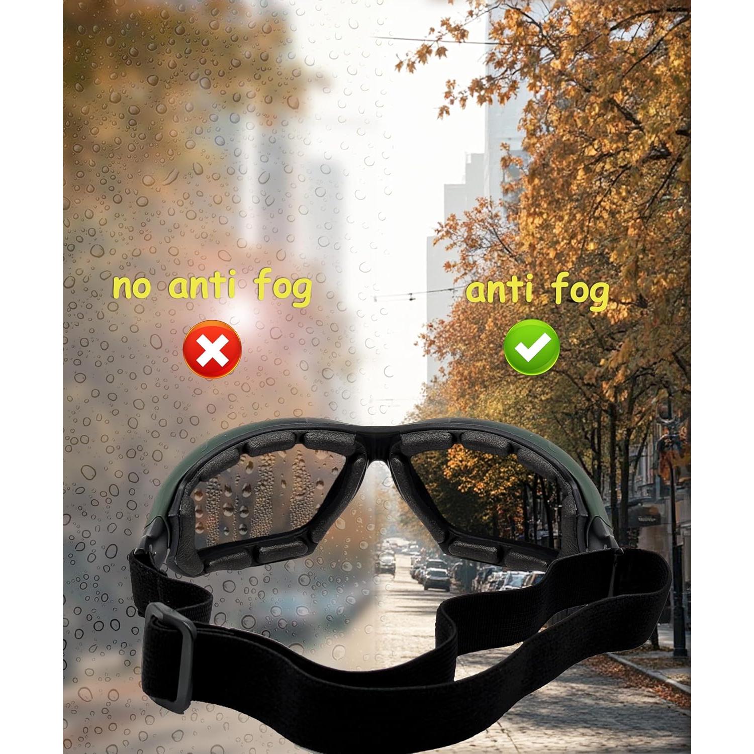 Gafas de Seguridad Powersports Z87 Antiempañantes Unisex