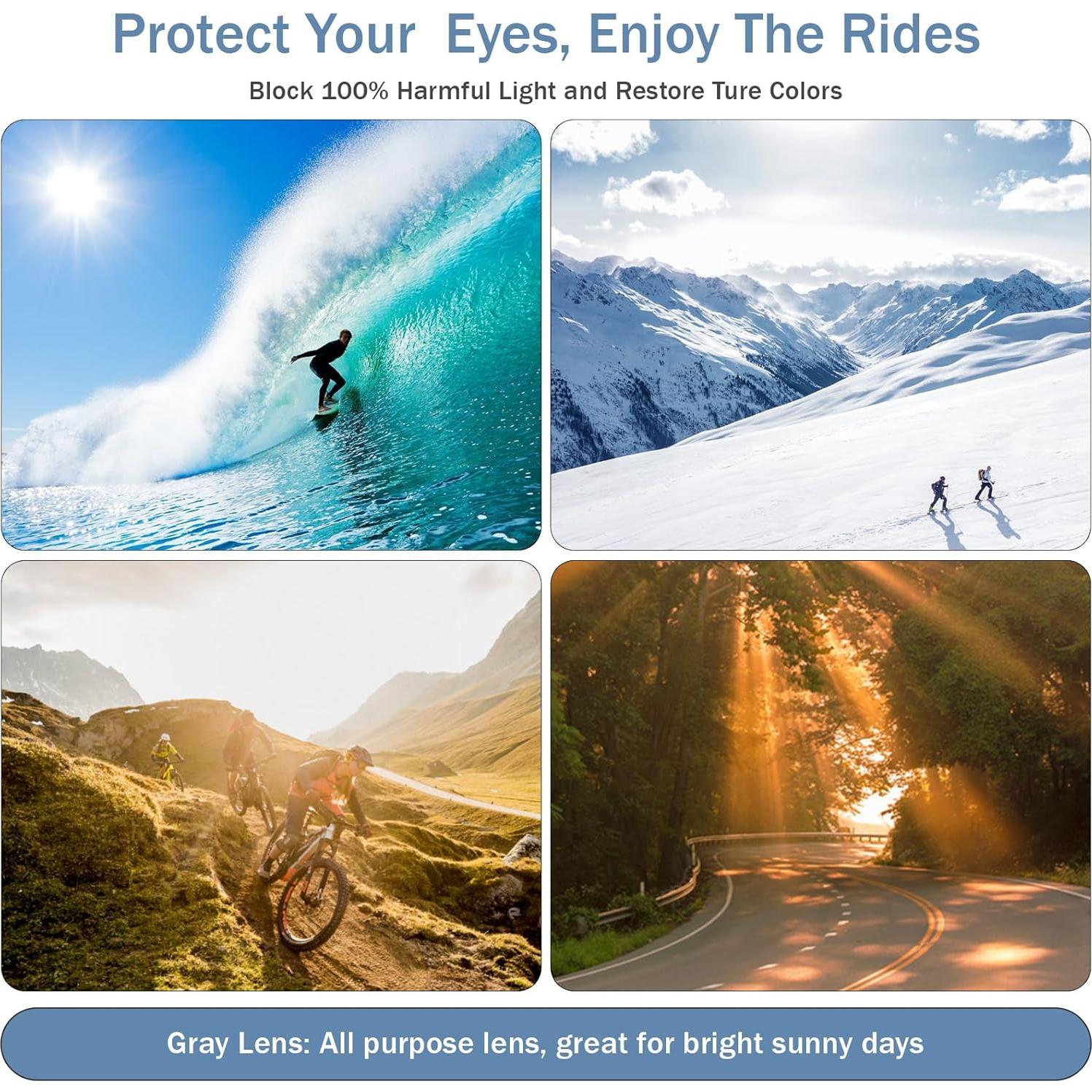 Gafas de Seguridad Powersports Z87 Antiempañantes Unisex