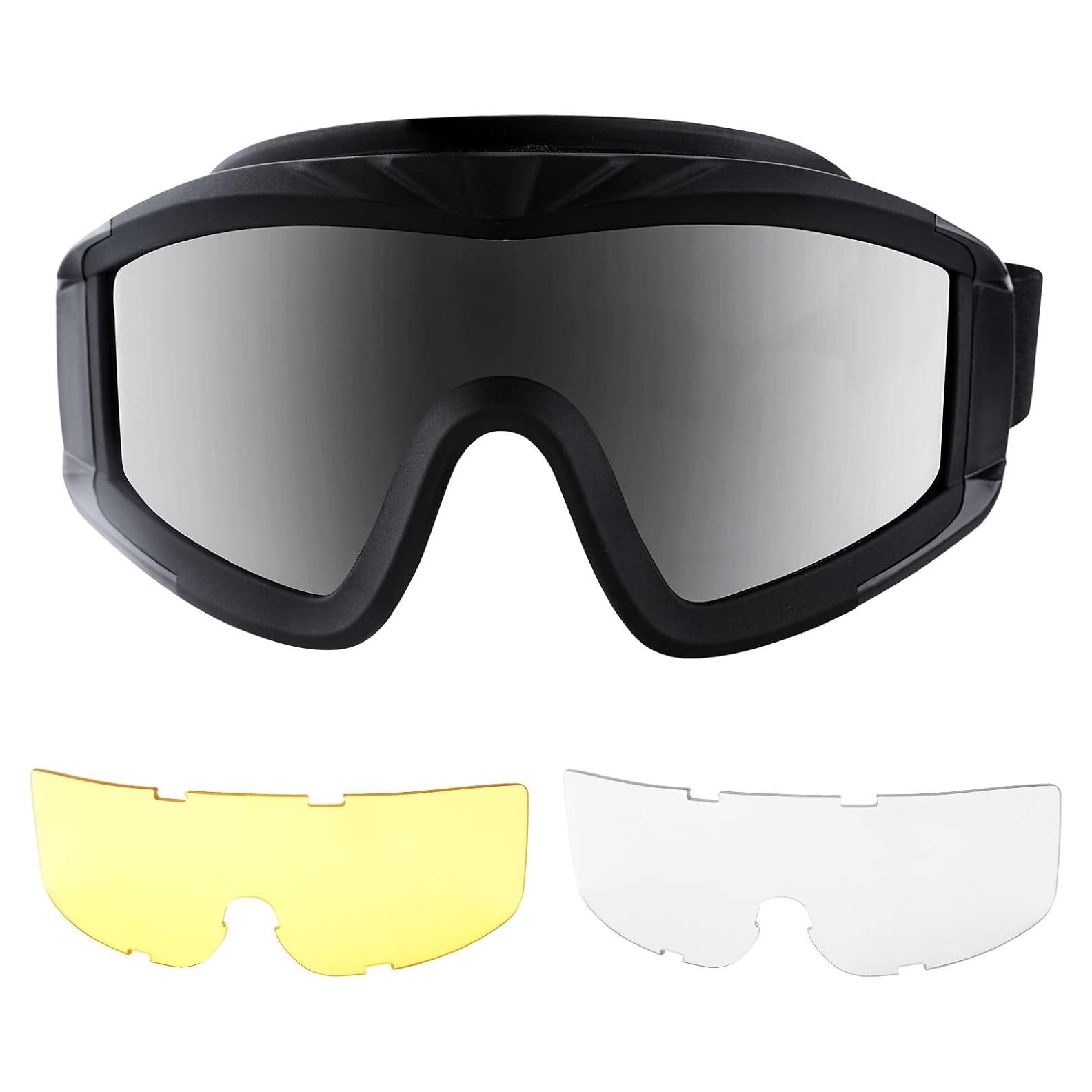 Gafas de Seguridad Tácticas Airsoft - Protección Ocular UV400