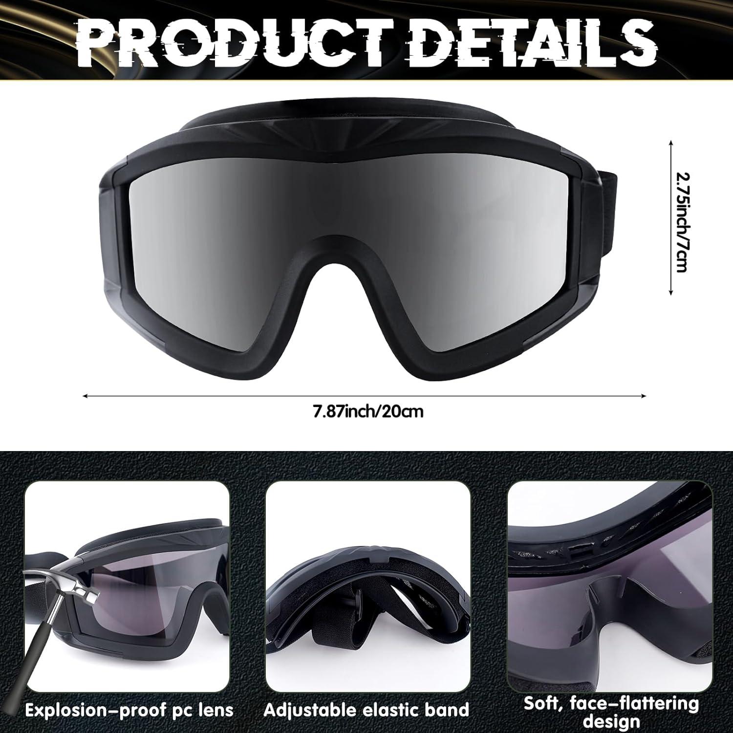 Gafas de Seguridad Tácticas Airsoft - Protección Ocular UV400