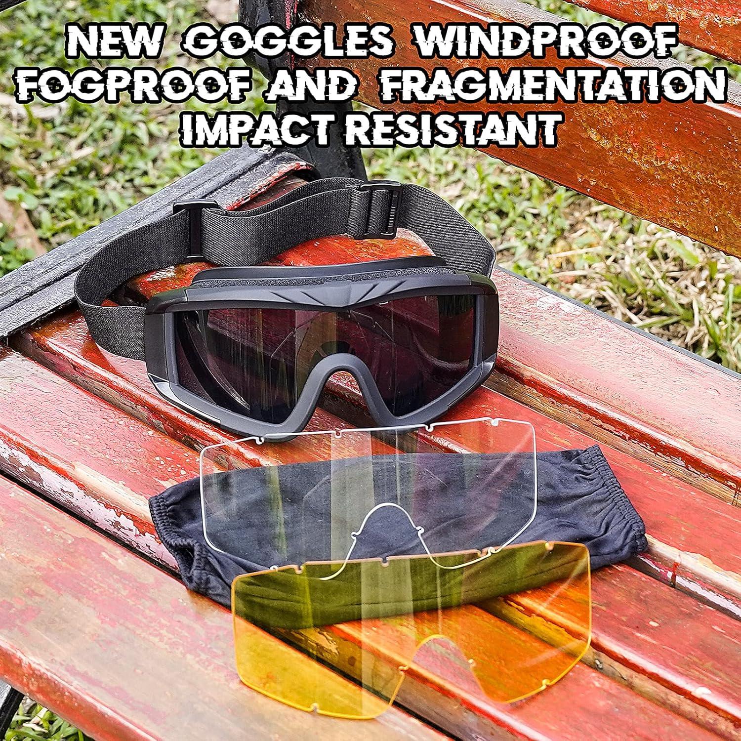 Gafas de Seguridad Tácticas Airsoft - Protección Ocular UV400