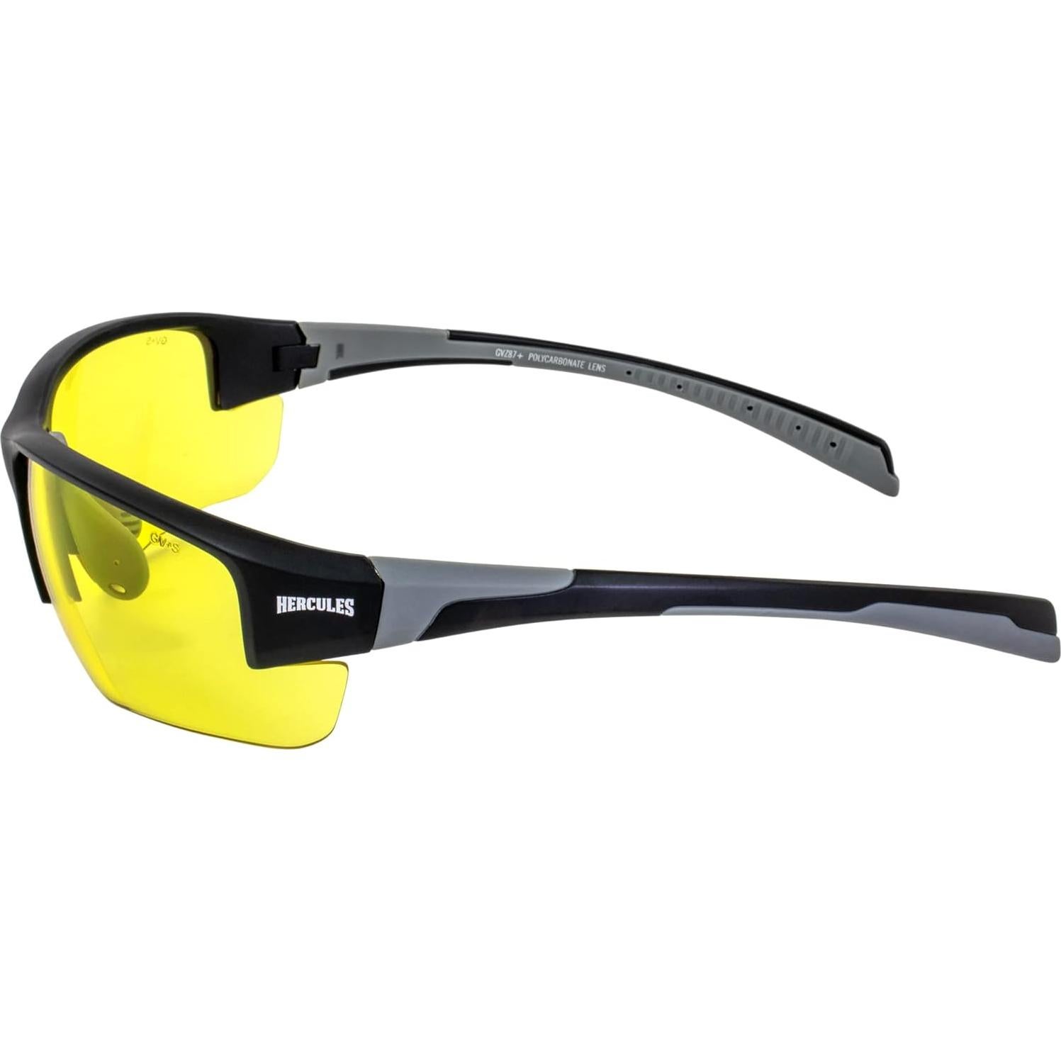 Gafas de Seguridad Global Vision Hercules Amarillas Adulto