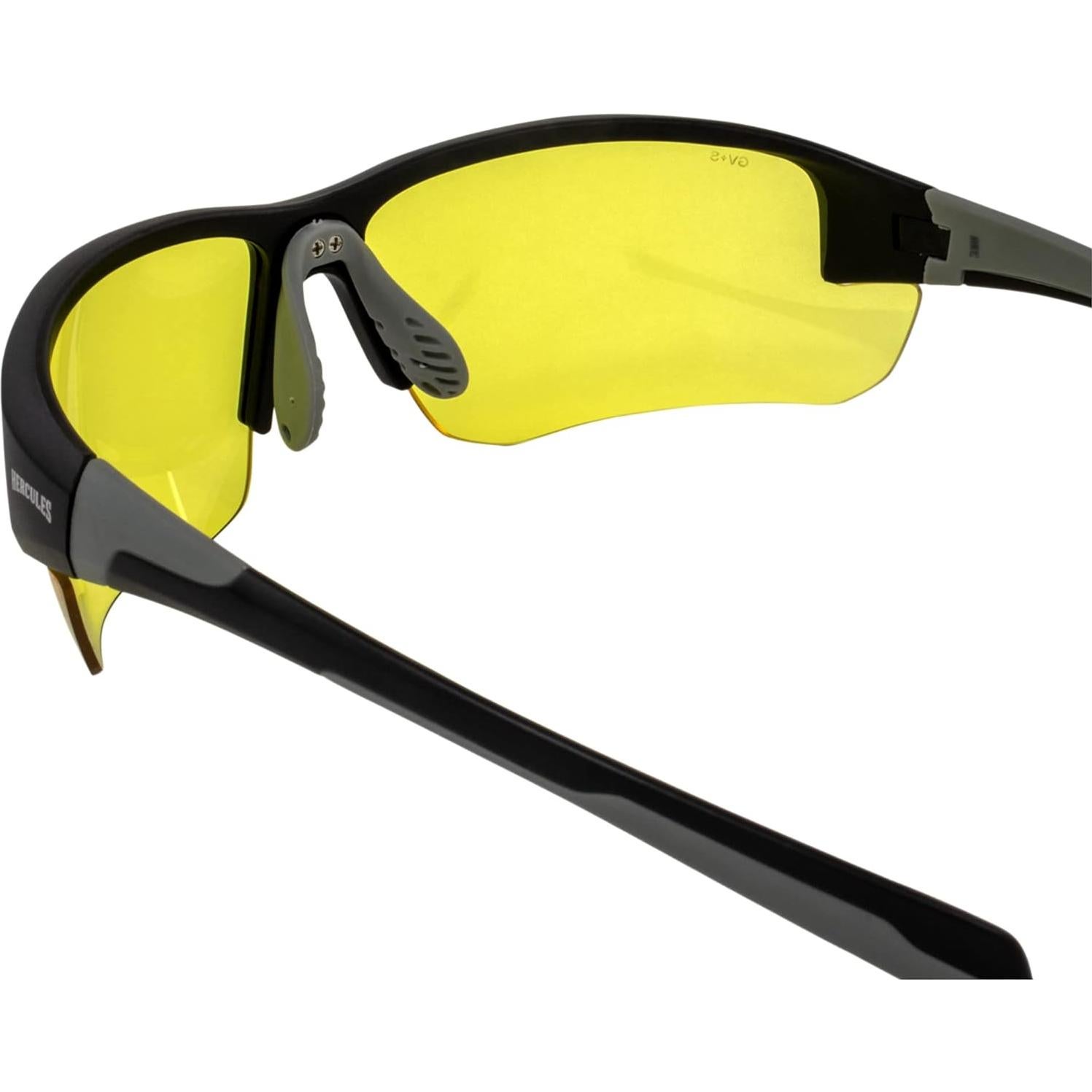 Gafas de Seguridad Global Vision Hercules Amarillas Adulto
