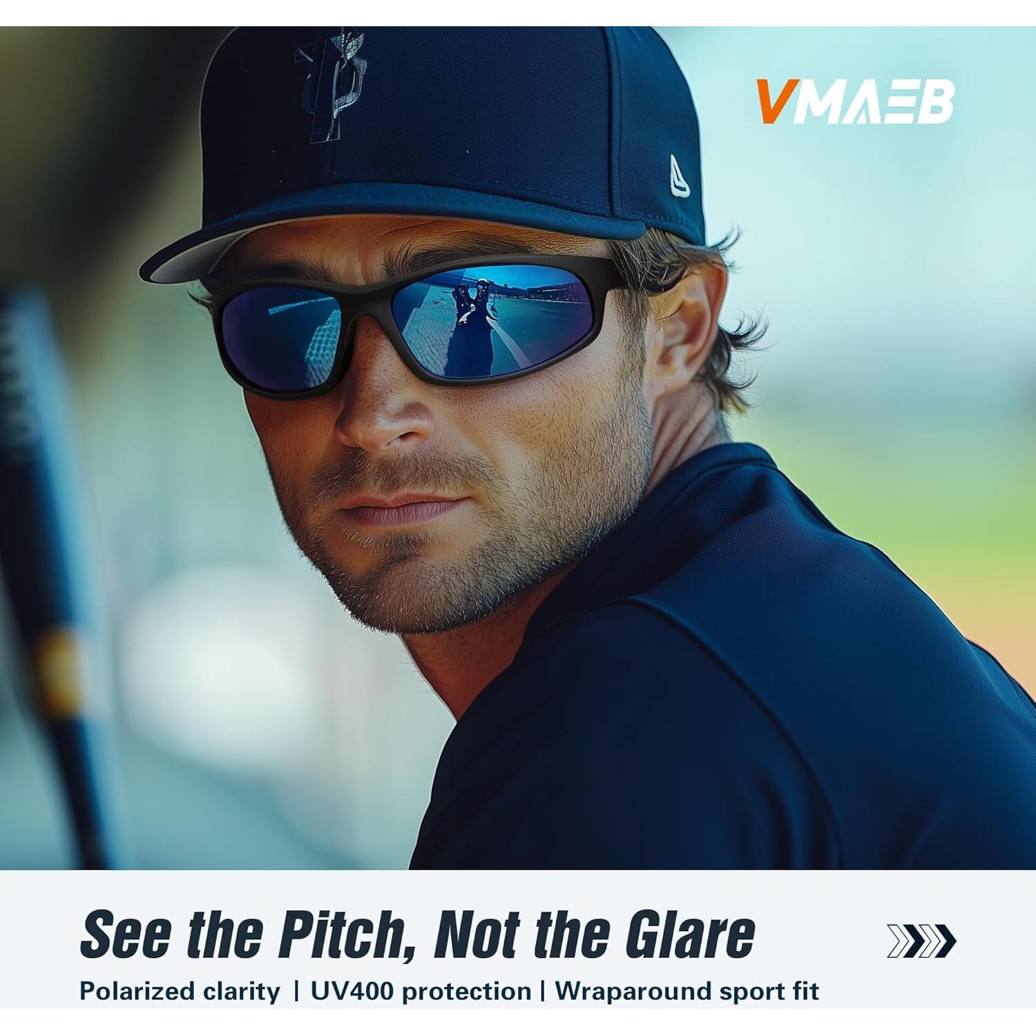 Gafas de sol deportivas polarizadas TR90 UV400 - 3 colores