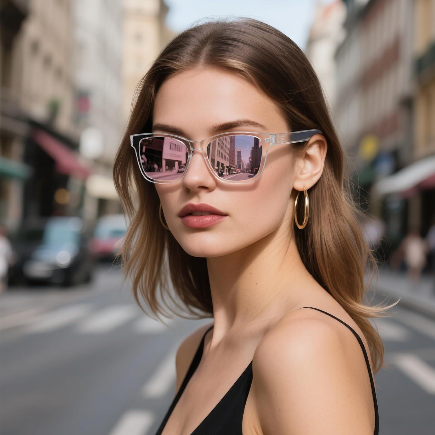 Gafas de Sol Polarizadas MASDUN Retro para Mujeres - 3 Colores