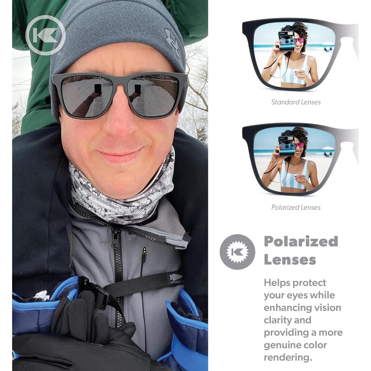 Gafas de sol polarizadas Knockaround Fast Lanes UV400 Unisex