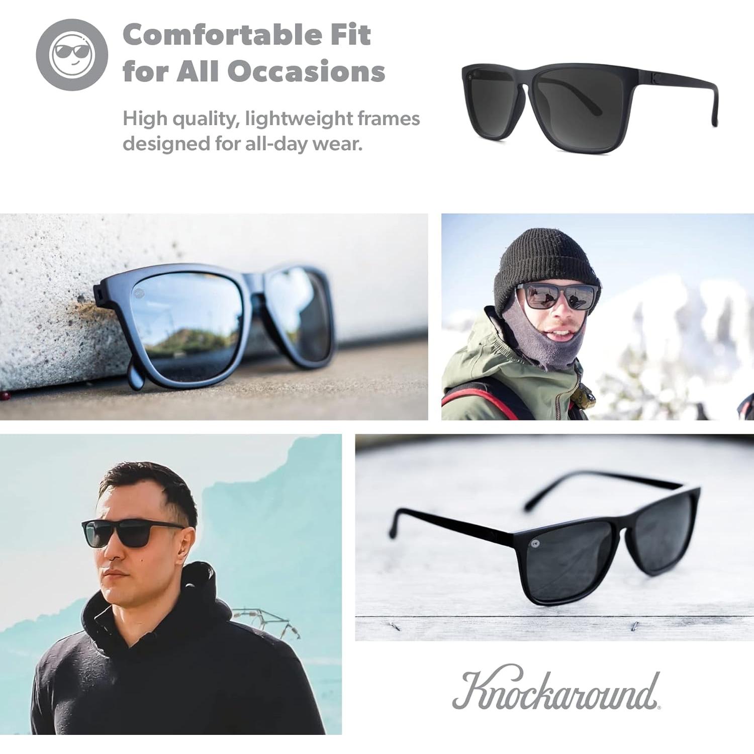 Gafas de sol polarizadas Knockaround Fast Lanes UV400 Unisex