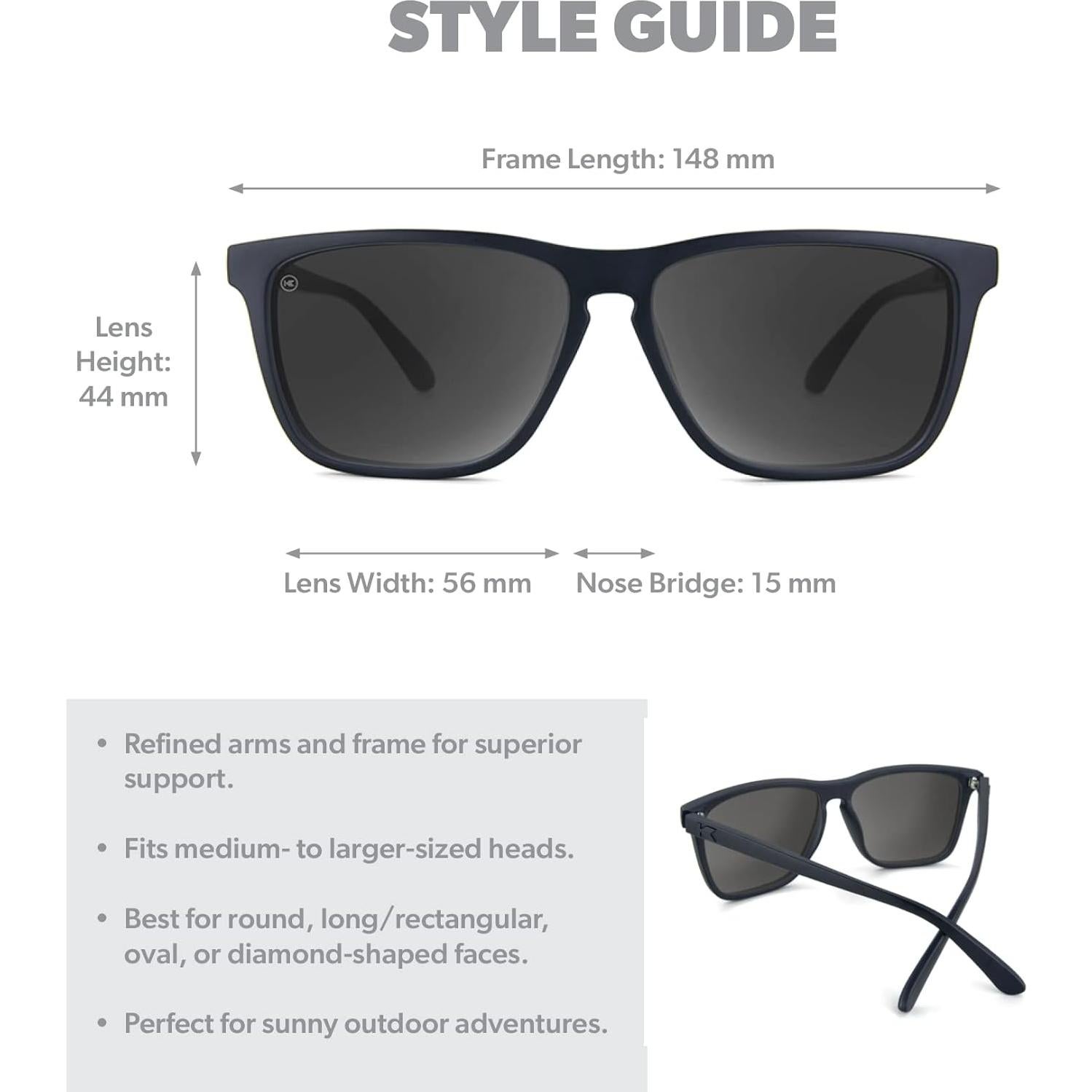 Gafas de sol polarizadas Knockaround Fast Lanes UV400 Unisex