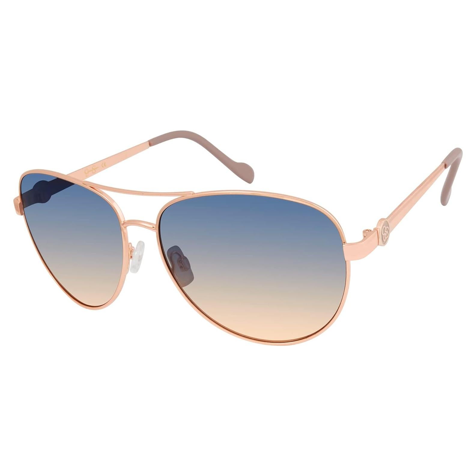 Gafas de sol aviador Jessica Simpson J5596 UV400 Oro Rosa