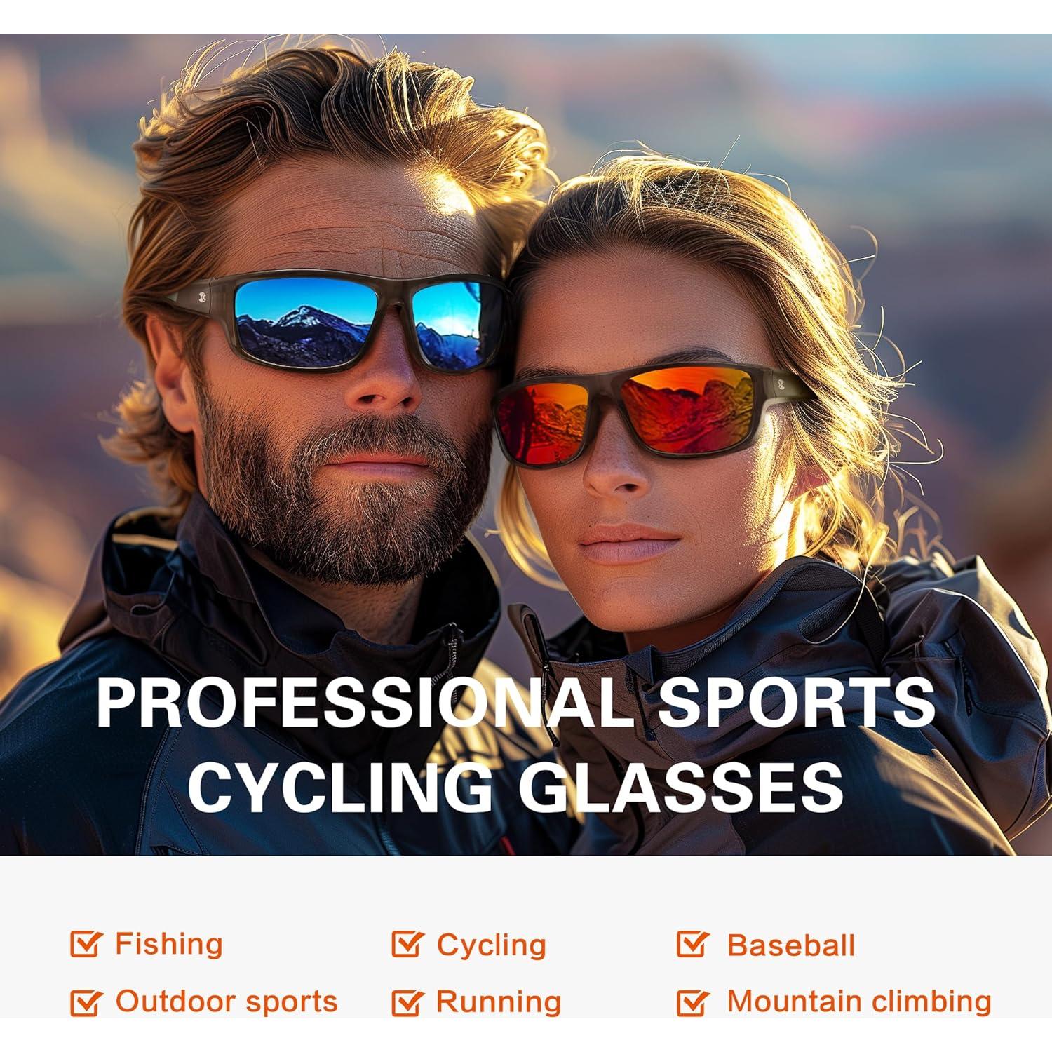 Gafas de Sol Polarizadas Suoso UV400 para Hombres y Mujeres