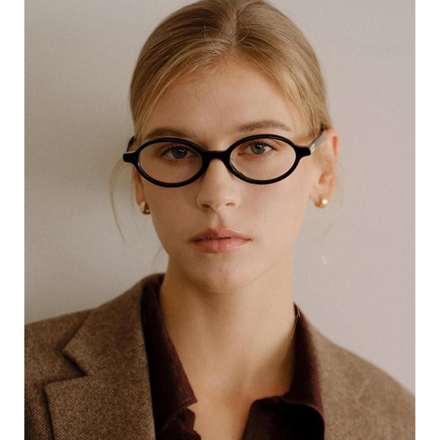 Gafas Retro Ovaladas Azul VJ2602-2 para Mujeres UV400