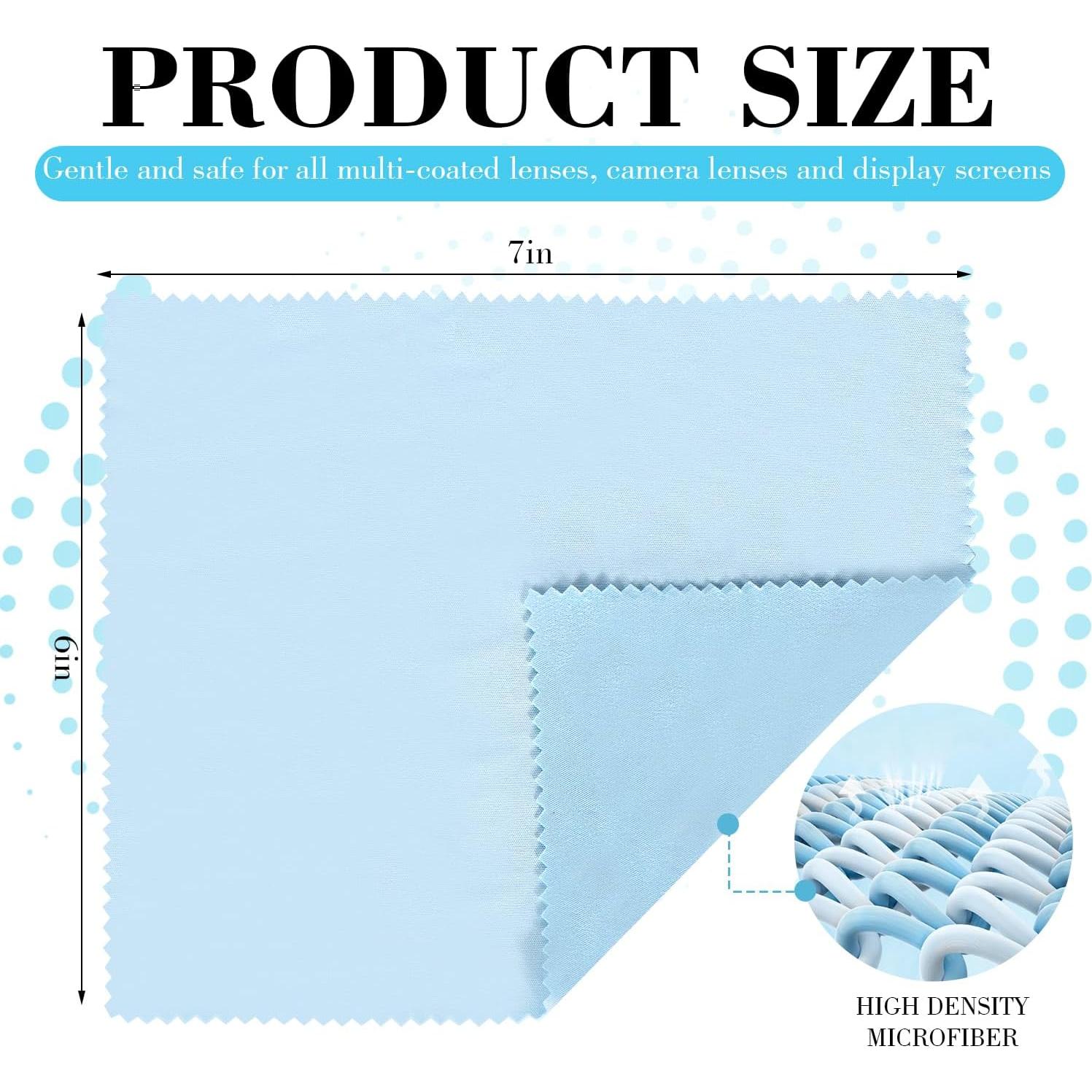 Paquete de 15 Paños de Microfibra INFICRIME 17.78x15.24 cm