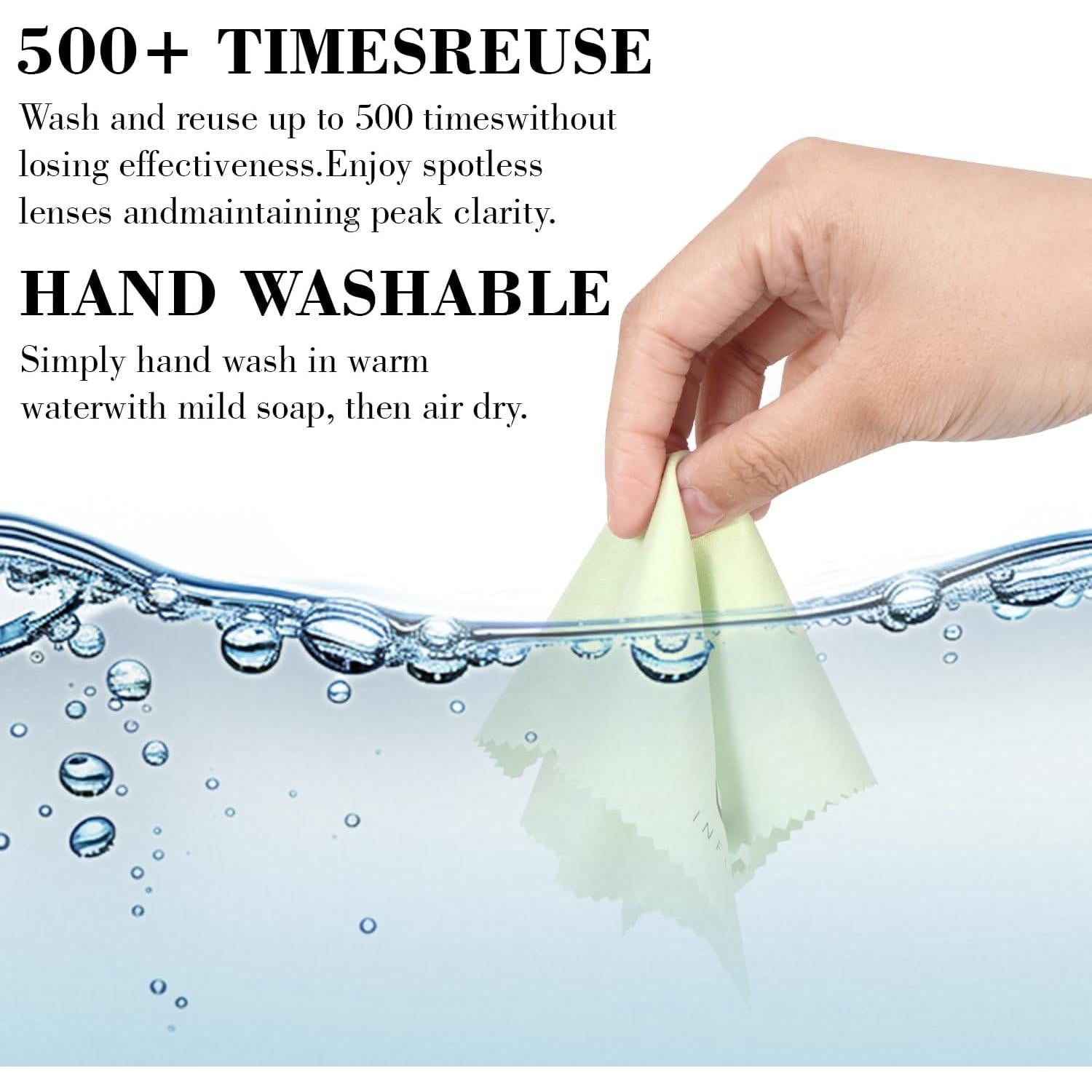 Paquete de 15 Paños de Microfibra INFICRIME 17.78x15.24 cm