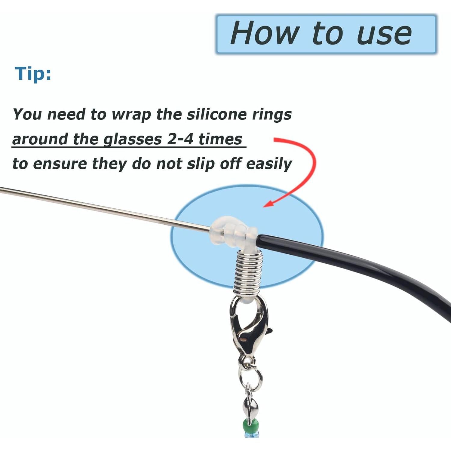 Cadena Sujetador de Gafas para Mujeres Herain - Multifuncional