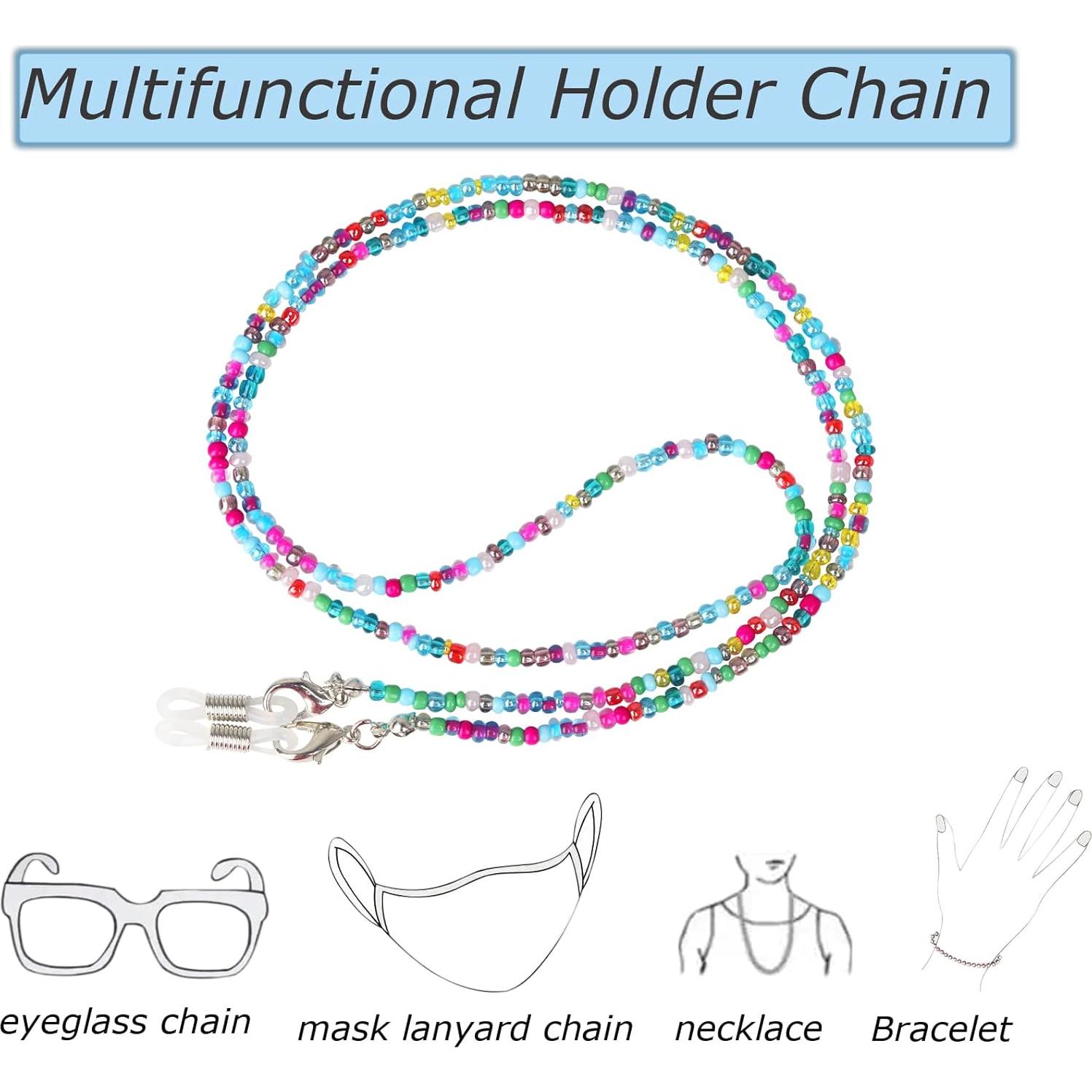 Cadena Sujetador de Gafas para Mujeres Herain - Multifuncional