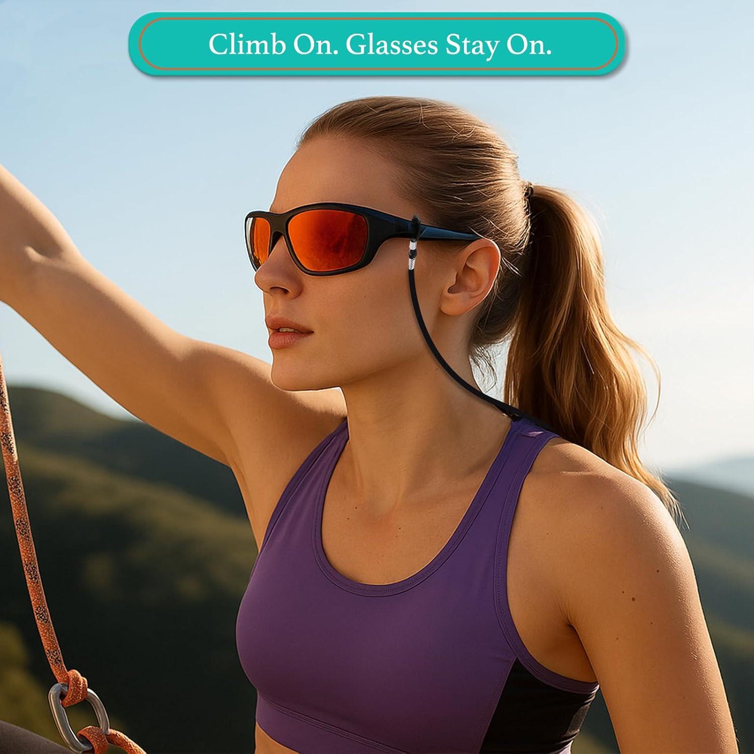 Correa para Gafas TameSirrui - Extra Larga 39.37 cm - Paquete de 3