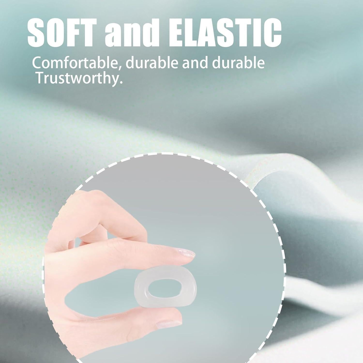 Ganchos de Silicona Antideslizantes para Gafas - 16 Pares