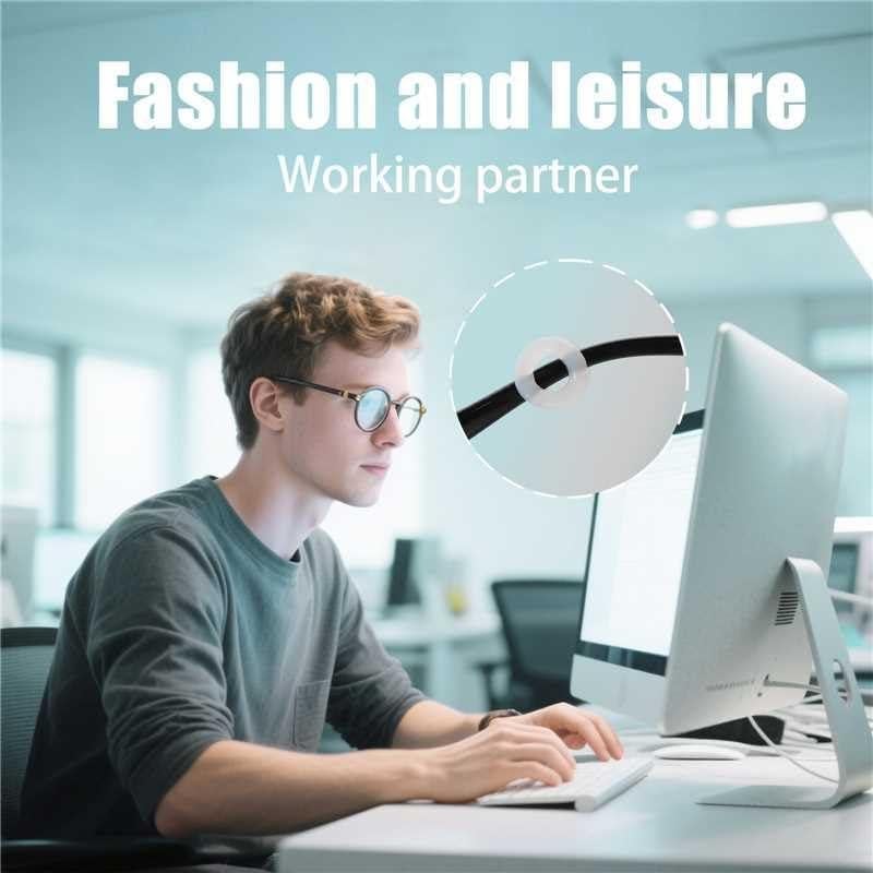 Ganchos de Silicona Antideslizantes para Gafas - 16 Pares