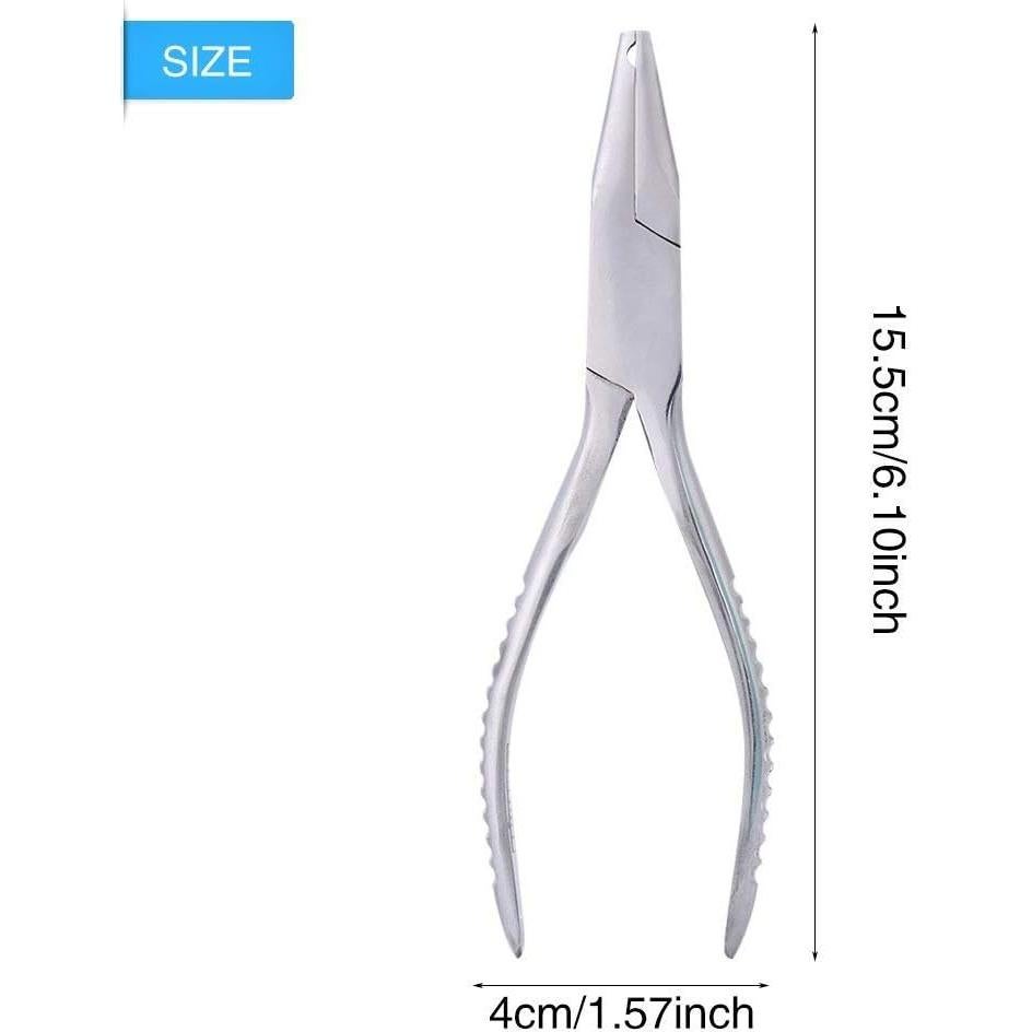 Pinzas para Gafas Hilitand de Acero Inoxidable 214 - Antideslizantes