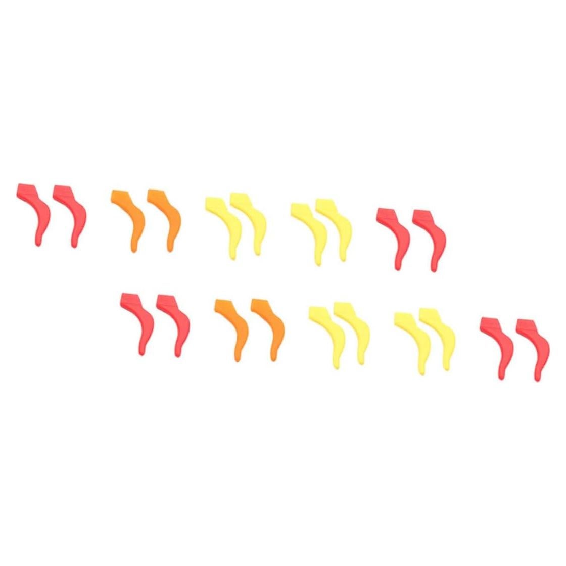 Ganchos de Silicona Antideslizantes para Gafas - 24 Piezas