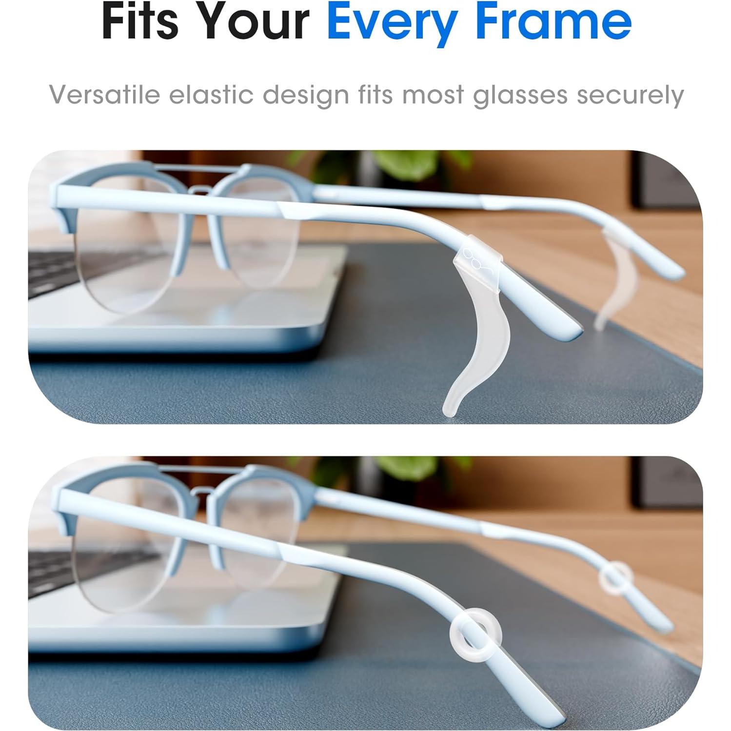 20 Pares de Ganchos de Silicona Antideslizantes Howdonsi