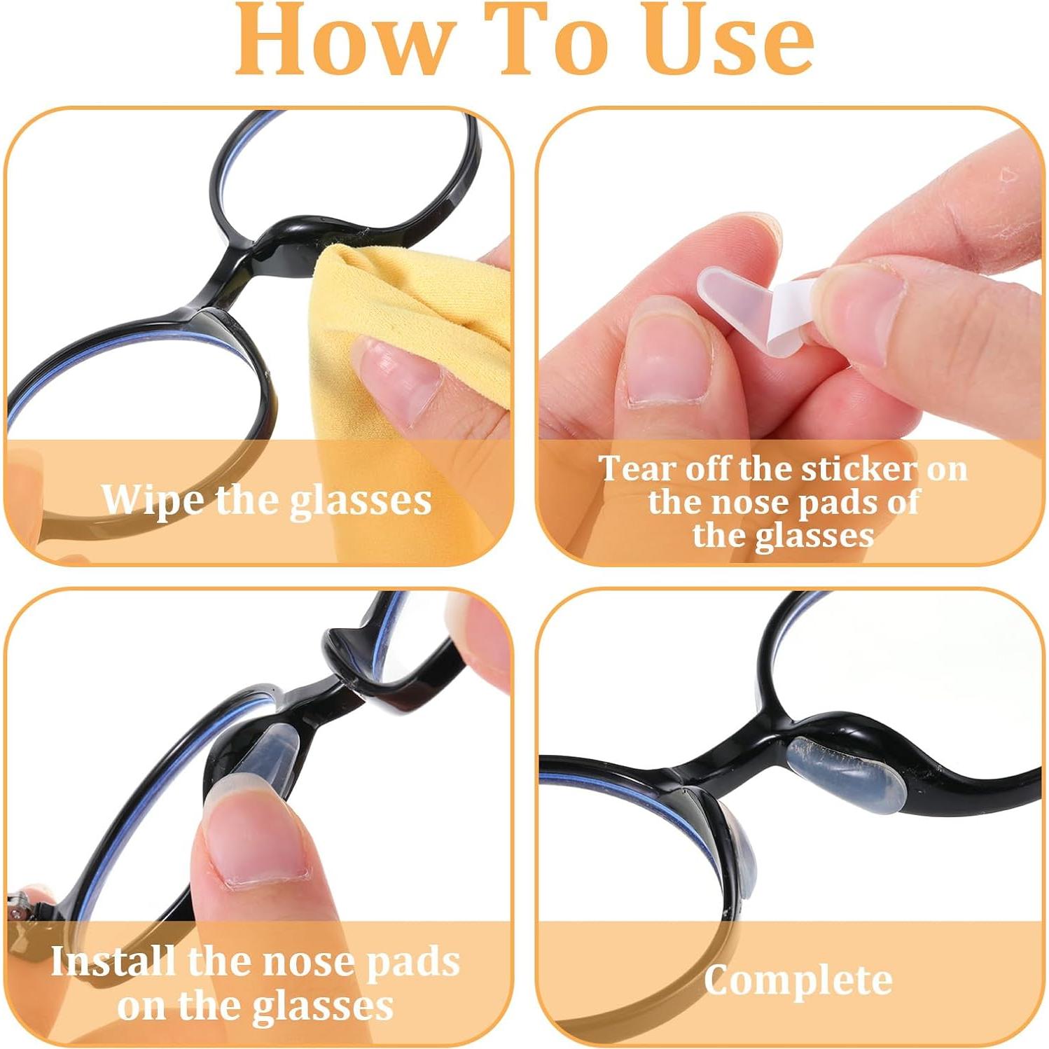 50 Piezas Retenedores de Gafas Silicona Bruislard Antideslizantes