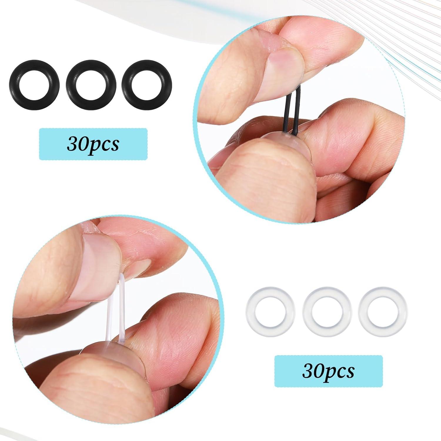 60 Ajustadores de Bisagra para Gafas Trinkrittey + 2 Destornilladores