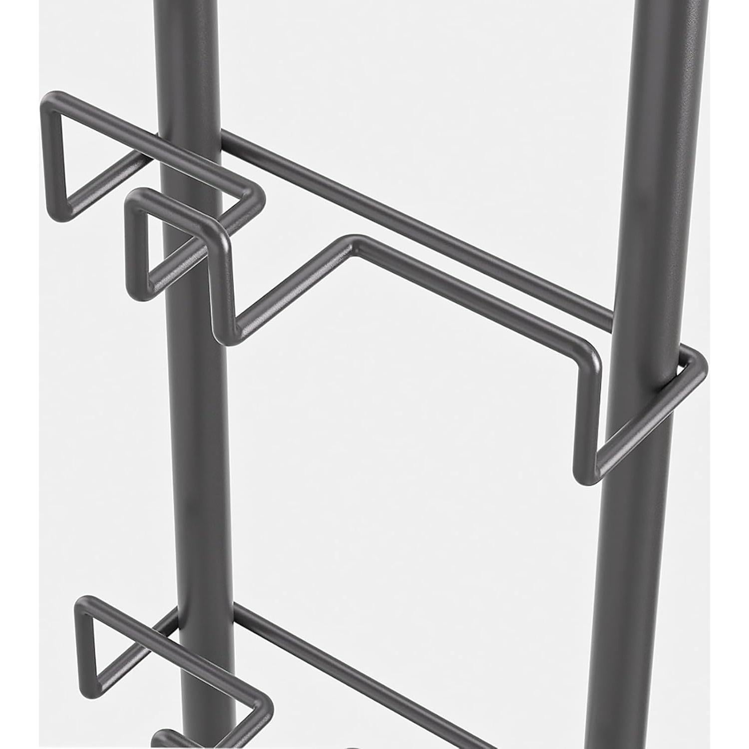 Organizador de Gafas de Sol KunGe Negro, Soporte Metal 5 Pares