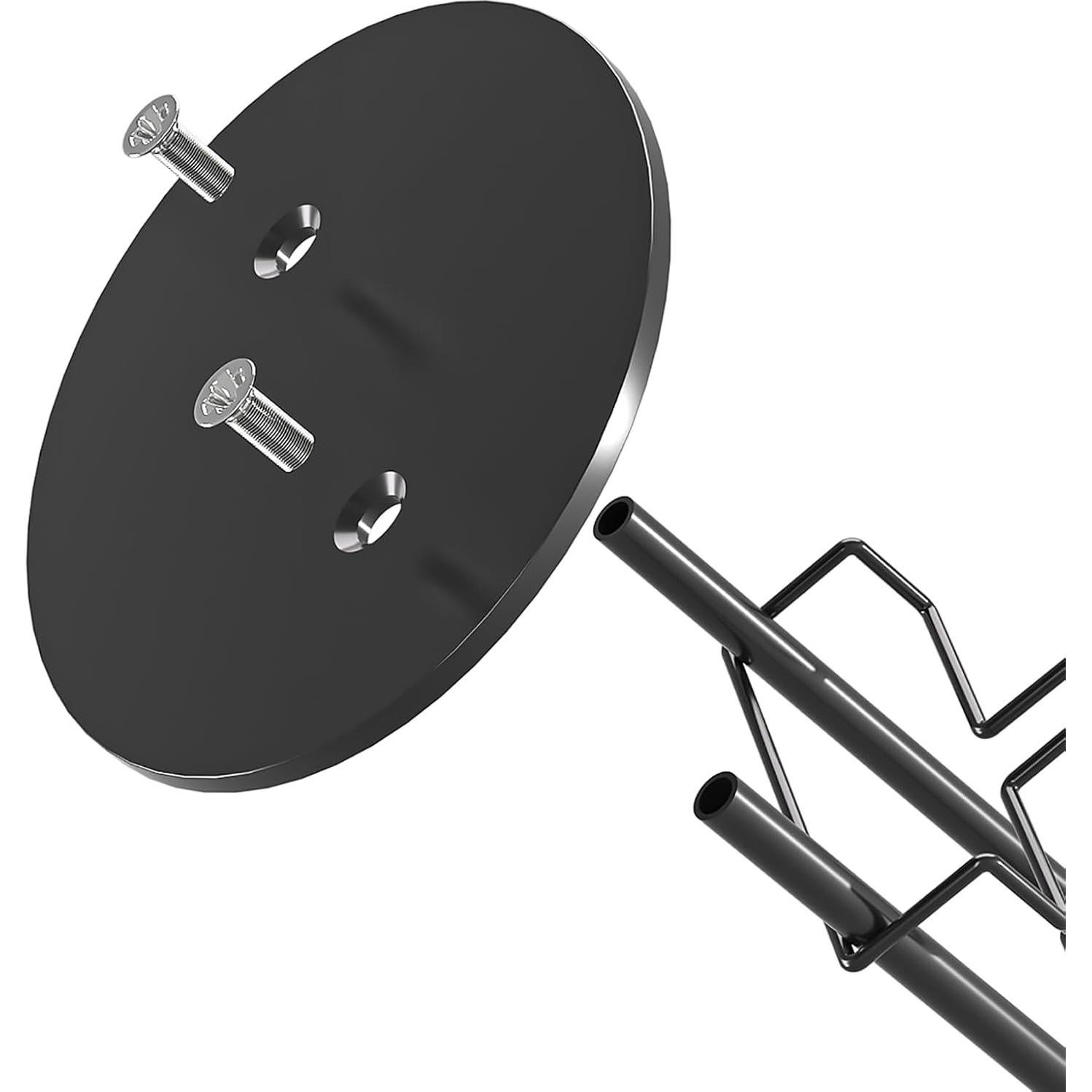 Organizador de Gafas de Sol KunGe Negro, Soporte Metal 5 Pares