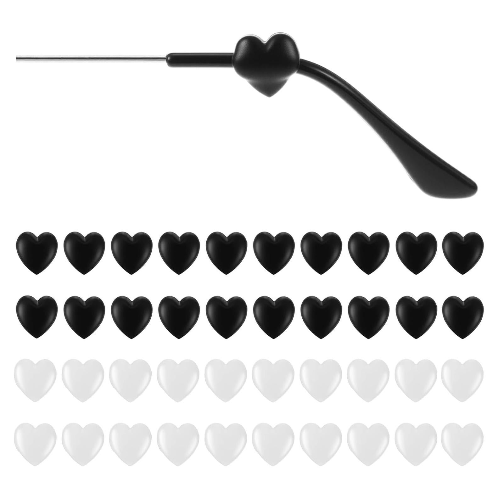 40 Ganchos de Silicona Antideslizantes para Gafas Sorcristy