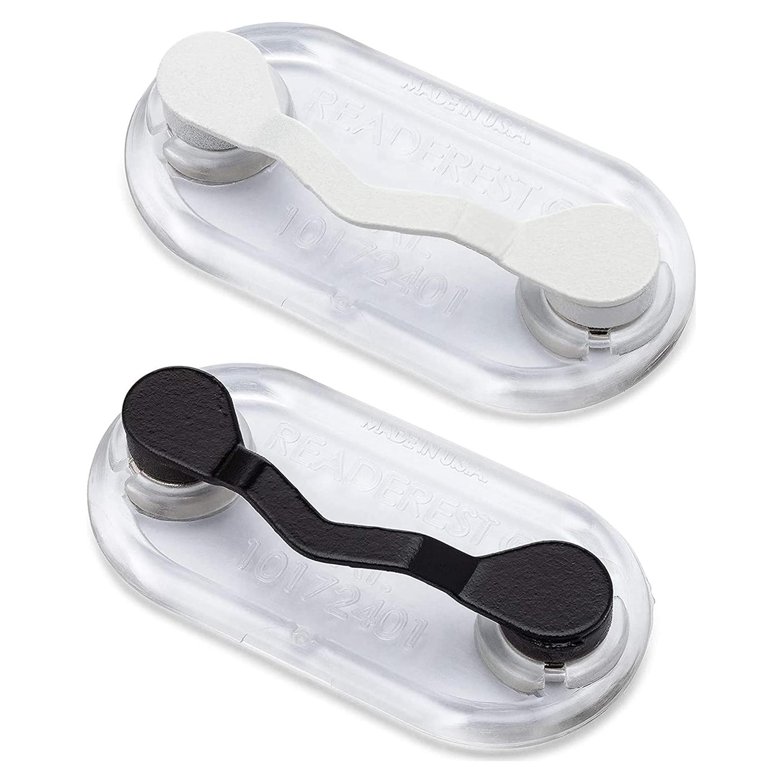 Clip Magnético para Gafas Readerest - Paquete de 2 (Negro y Blanco)