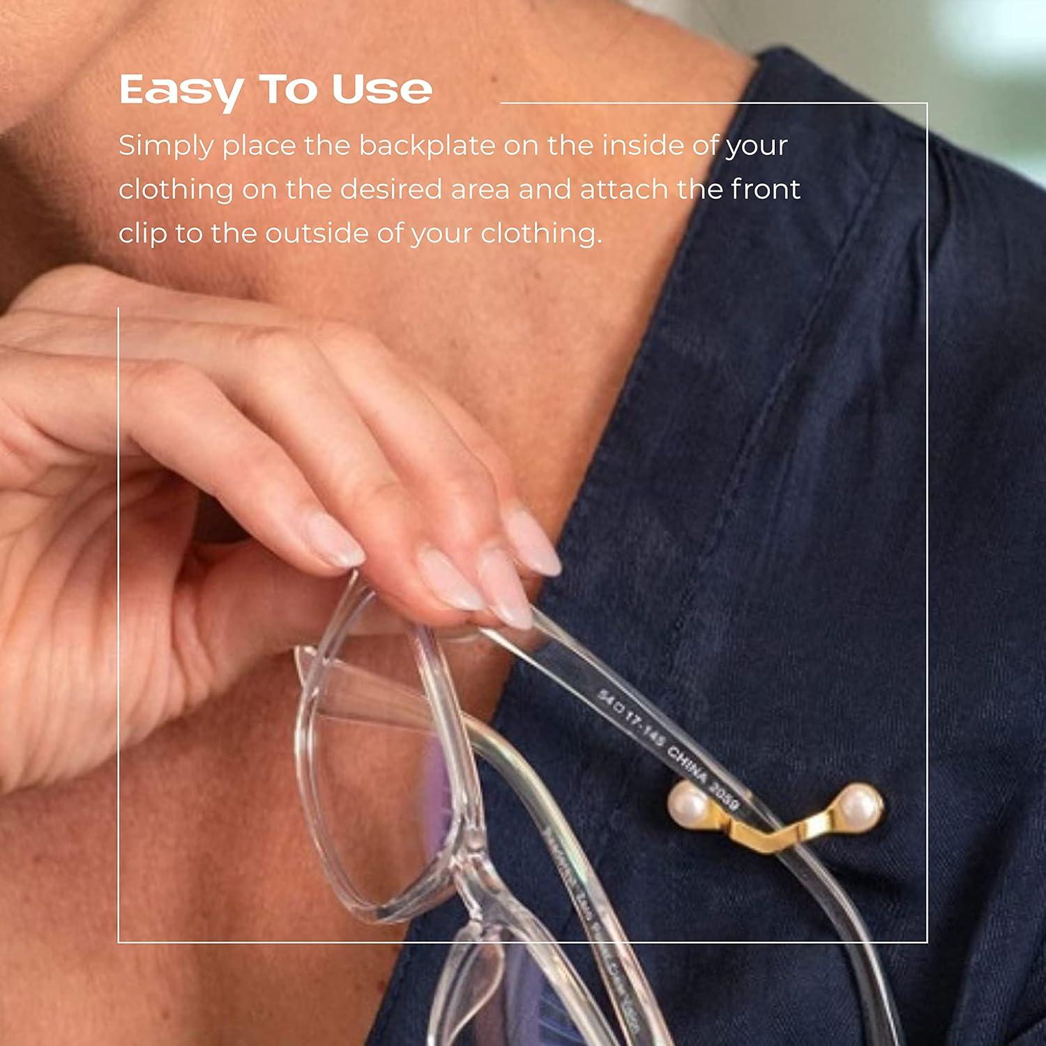 Clip Magnético para Gafas Readerest - Paquete de 2 (Negro y Blanco)