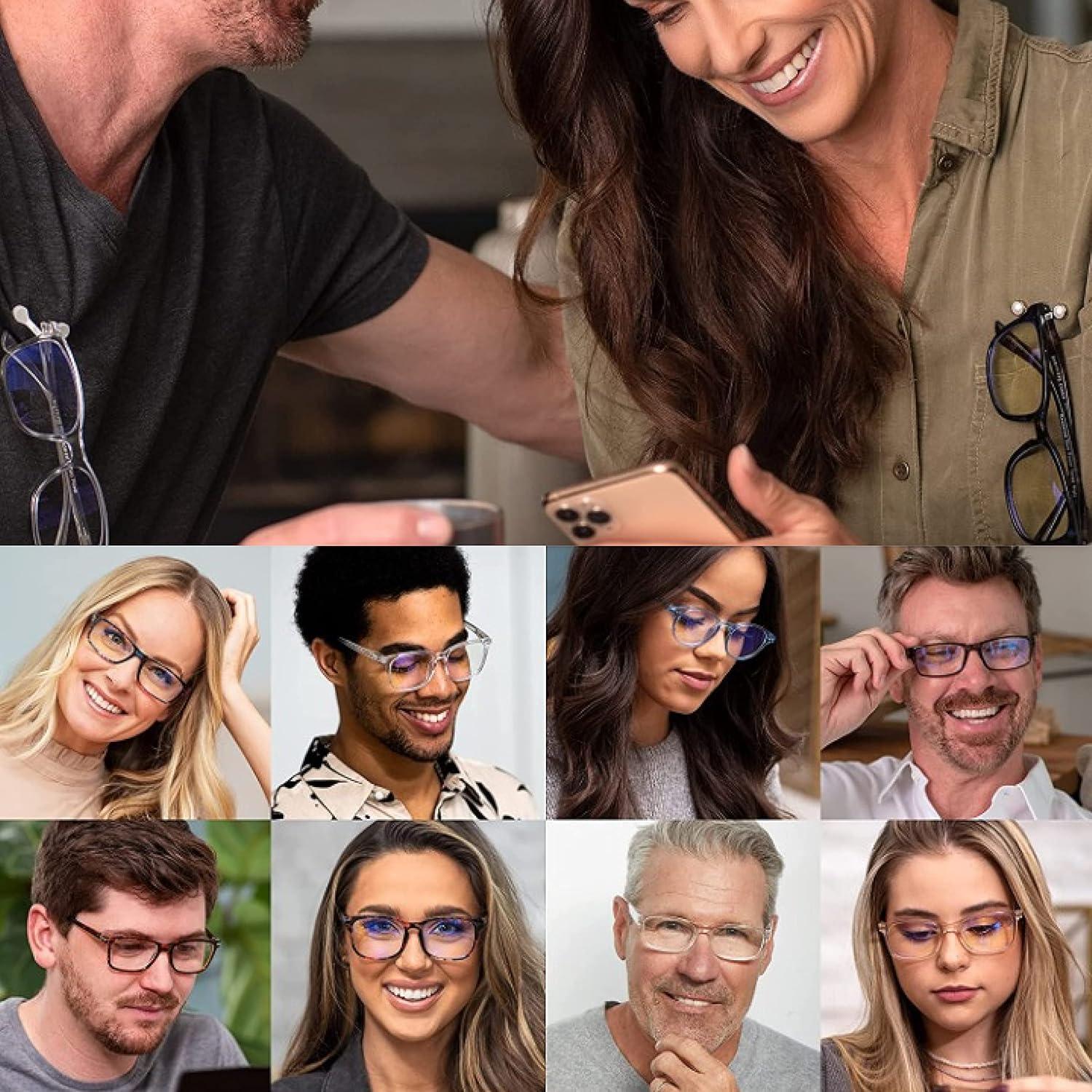 Clip Magnético para Gafas Readerest - Paquete de 2 (Negro y Blanco)