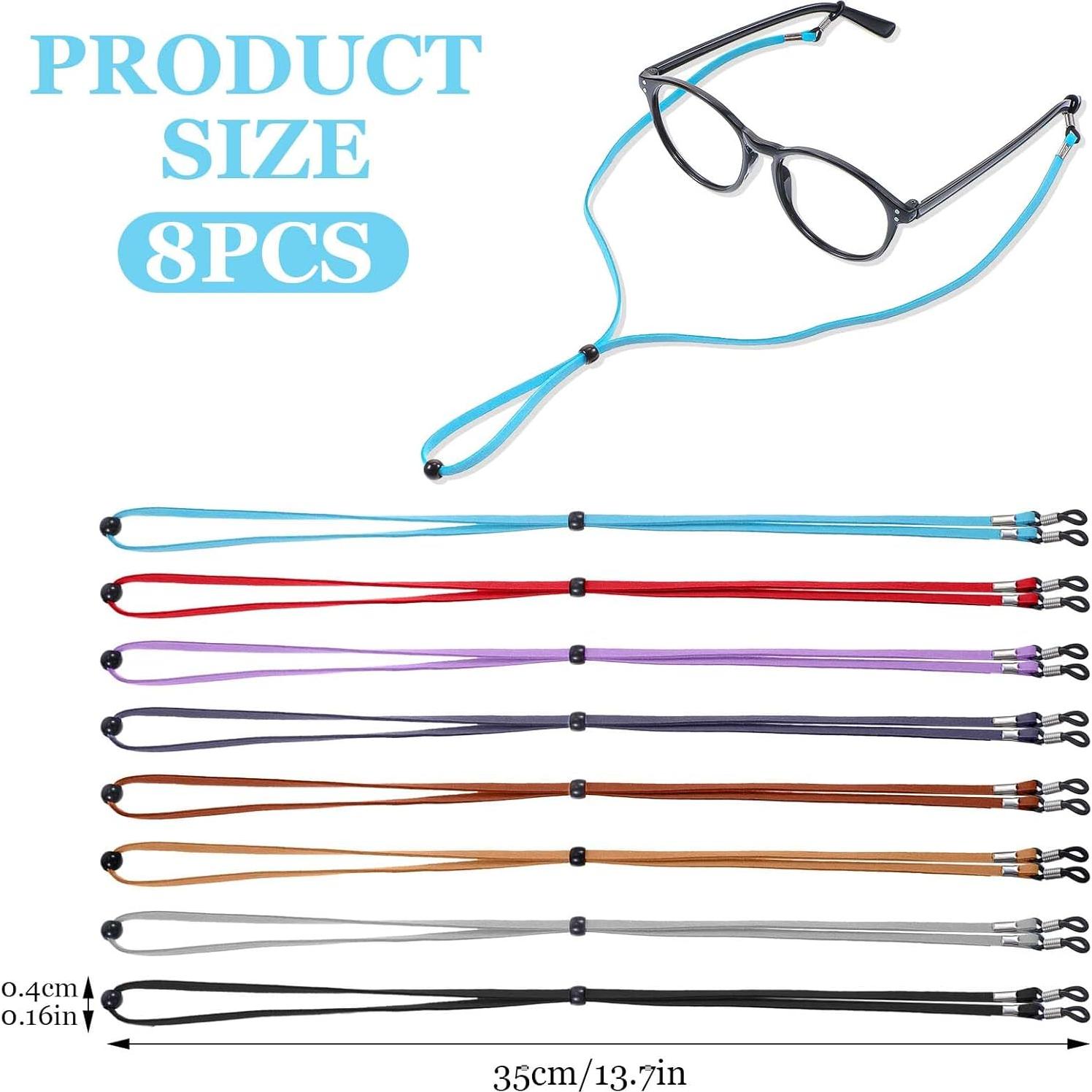 Correa Ajustable para Gafas Nogeqi - 8 Piezas, Unisex