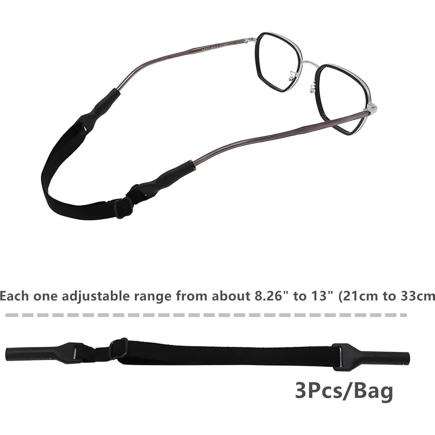 Correas Antideslizantes para Gafas AB Max - 3 Paquetes