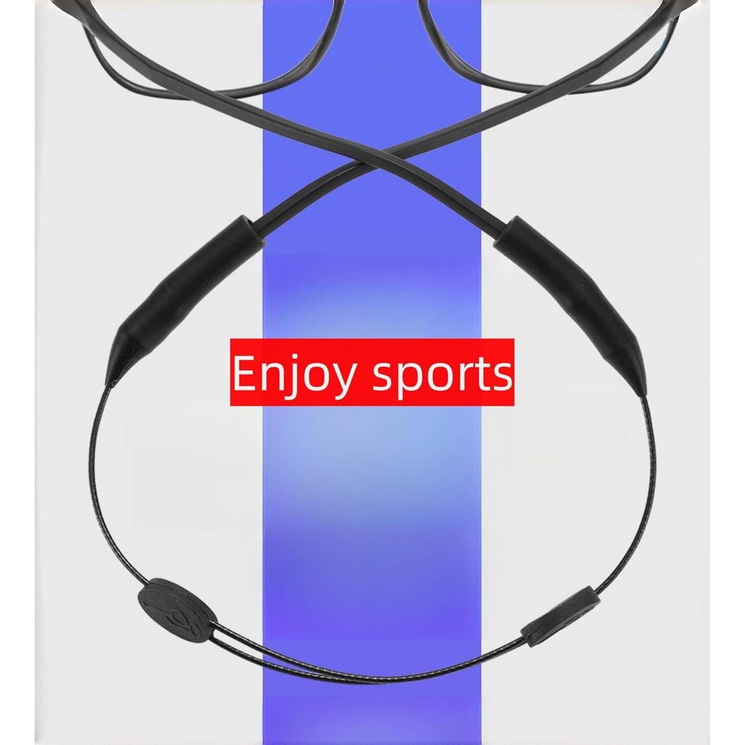 Correa Ajustable para Gafas WHENON - 2 Pcs, 35.56 cm