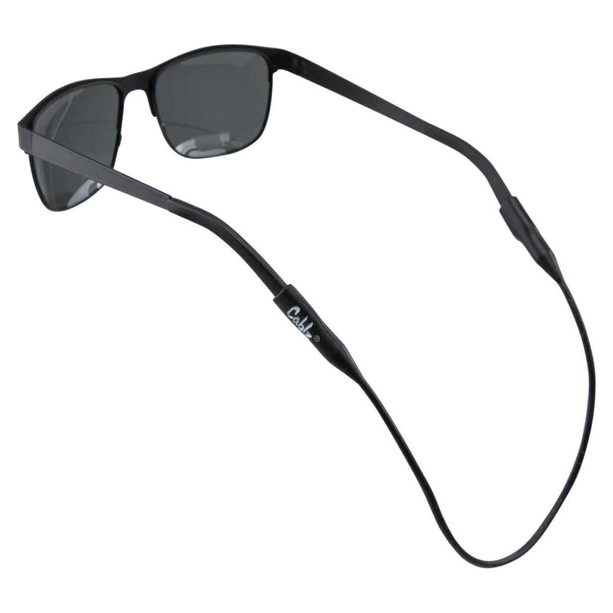 Cablz Mini Retenedor de Gafas de Silicona 30.48 cm Negro
