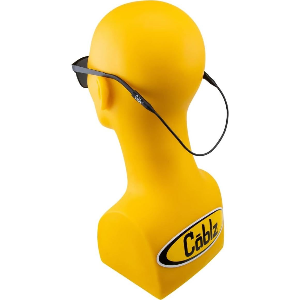 Cablz Mini Retenedor de Gafas de Silicona 30.48 cm Negro