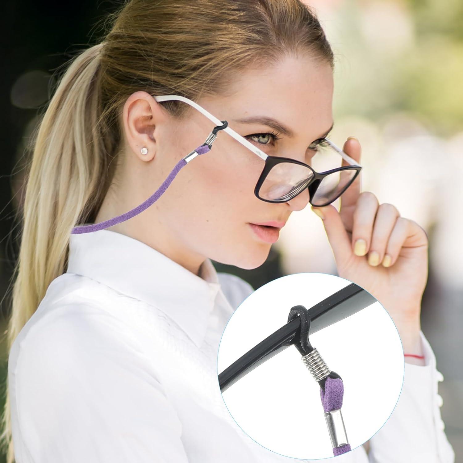 Correa para Gafas de Sol FdcZeyxior - 8 Piezas de Cuero Sintético