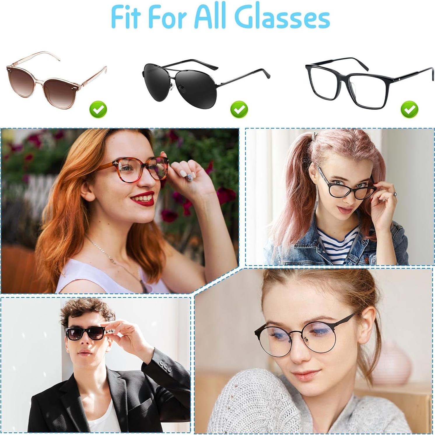 Correa para Gafas de Sol FdcZeyxior - 8 Piezas de Cuero Sintético