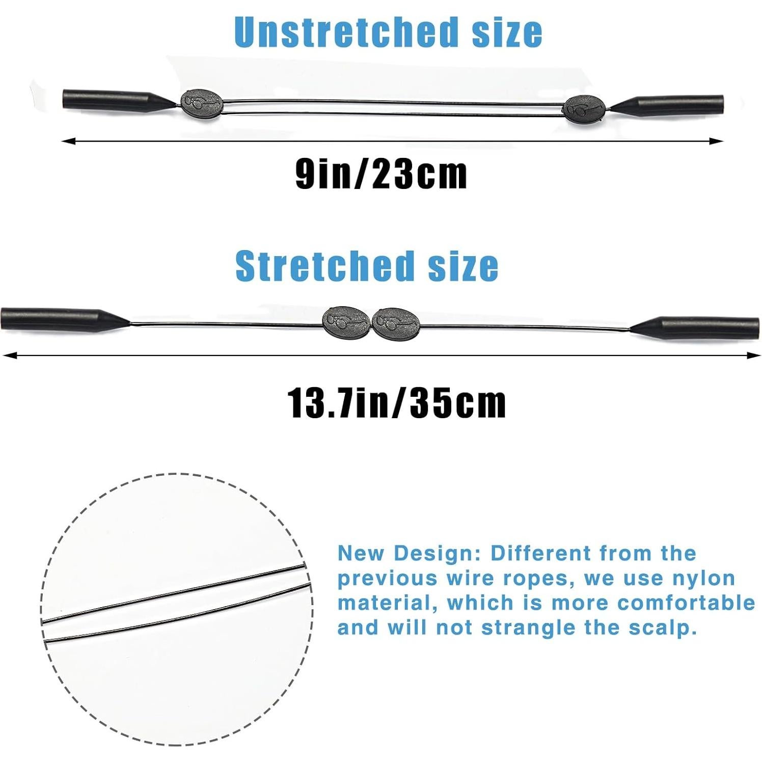 Correa para Gafas Yoamez - Retenedor Seguro para Montañas Rusas