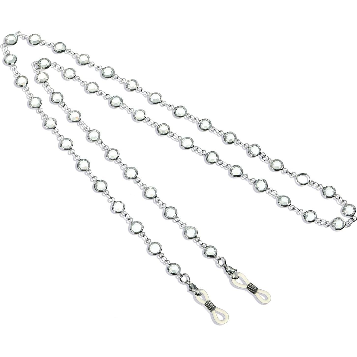 Cadena de Gafas de Acero Inoxidable Yachu para Mujeres 78cm