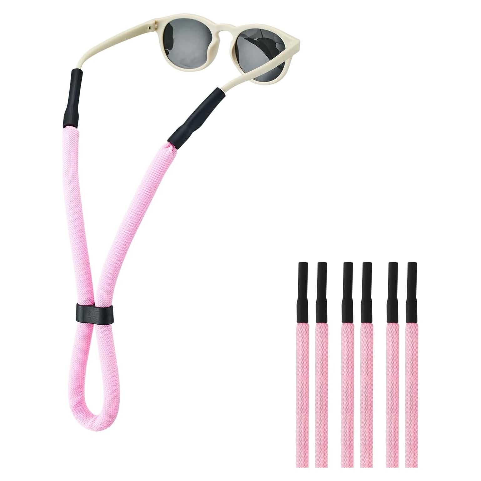 Correa Ajustable para Gafas de Niños Omnful - 3 Piezas Rosa
