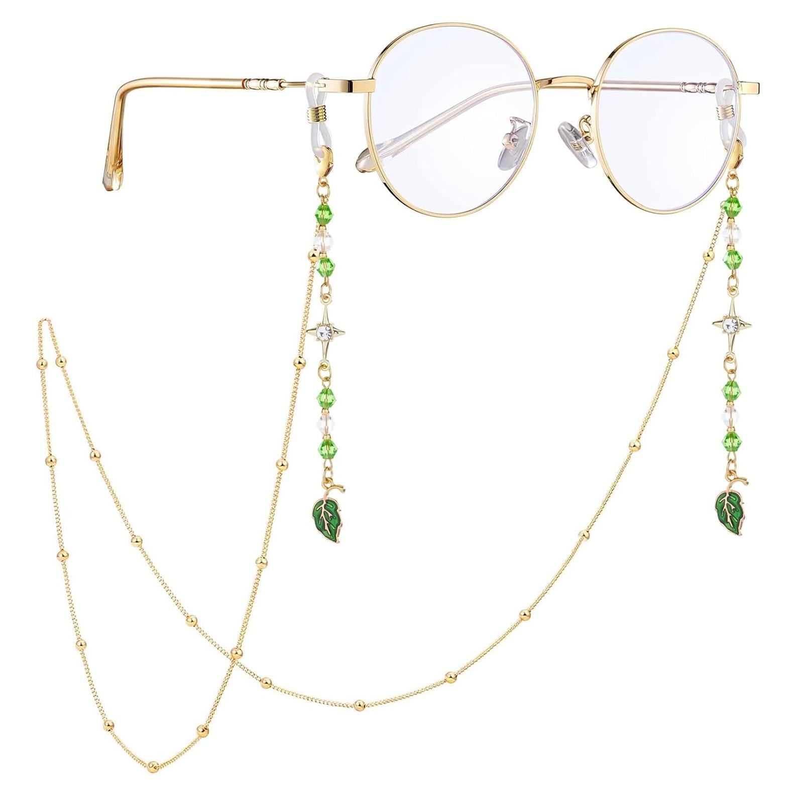 Cadena de Gafas Elegante para Mujeres - 70 cm con Borlas