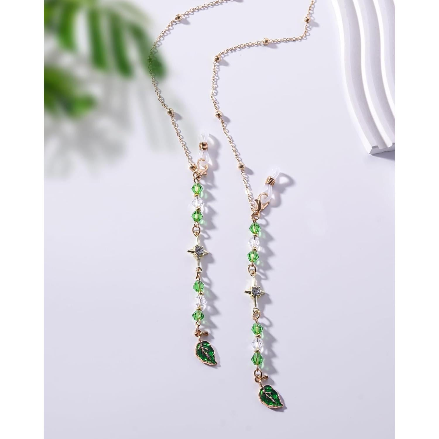 Cadena de Gafas Elegante para Mujeres - 70 cm con Borlas